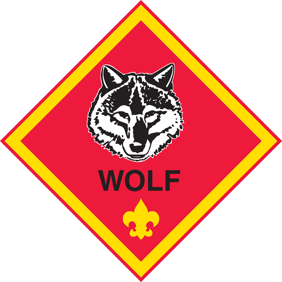 Wolf den insignia